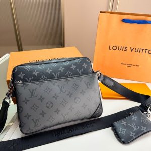 lv trio messenger bag man designer clothes