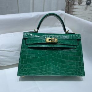 hermes green verso mini designer clothes