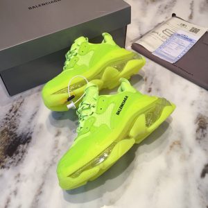 Balenciaga Triple s Neon Yellow designer clothes