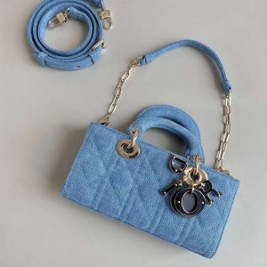 Dior Small Lady D-Joy Denim