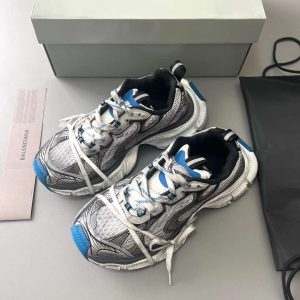 balenciaga x-pander blue silver designer clothes